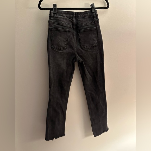 Francesca’s high-waisted black jeans size 25 - EUC - Picture 2 of 4